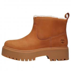 (WMNS) Ботинки Timberland Stone Street Warm-Lined Platform 'Brown'