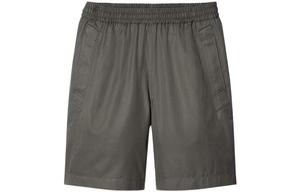 Шорты свободного кроя мужские тёмно-оливковый UNIQLO