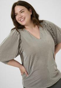 Блуза Kaffe Curve CACANNA, Frost Gray/Grey