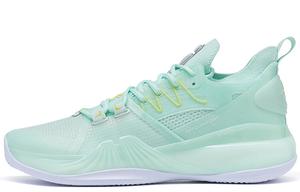 Баскетбольные кроссовки Jeremy Lin 2 мужские, средние, пеноматериалы, зеленые/новые, металл, серебристые Xtep