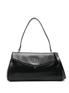 Сумка-тоут с логотипом Twinset, черный