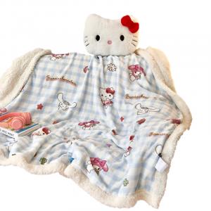 Sanrio Плед Hello Kitty My Melody розовый