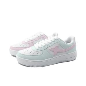 XTEP Кроссовки Air Force One с низким верхом, противоскользящие, износостойкие, унисекс, зеленые, розовые, разные цвета