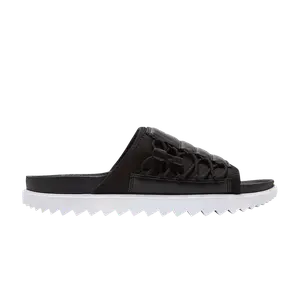 Шлепанцы Asuna Slide 'Black White', черный