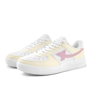 Износостойкие и легкие низкие кроссовки для скейтбординга Air Force One унисекс желтого цвета XTEP, Yellow