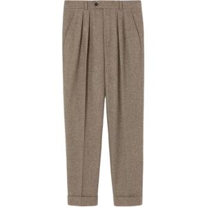 FW25 Повседневные брюки мужские Loro Piana, volcano stone color