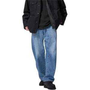 UNIQLO SS26 Джинсы мужские 65 Royal Blue Moderate Straight Fit