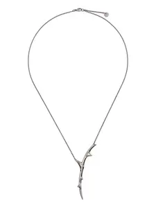 Ожерелье-подвеска с одиночной подвеской в виде шипа розы Shaun Leane, серебряный