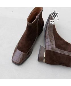 Короткие ботинки на металлическом каблуке Au Bannister, цвет Dark Brown