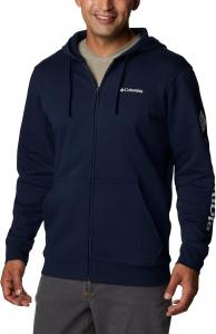 Колумбия мужская толстовка с капюшоном Trek Full Zip Columbia, 2024 Collegiate Navy/Csc Sleeve Logo