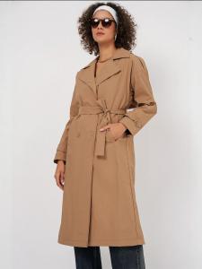 Bigdart Пальто на межсезонье в цвете camel
