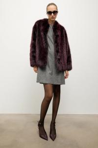 Кожаные туфли Answear.Lab, бордовый