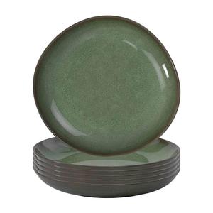 Чаши от Villeroy & Boch плоские миски Lave Ø 27 см, набор из 6 шт. Like. By Villeroy & Boch, зеленый