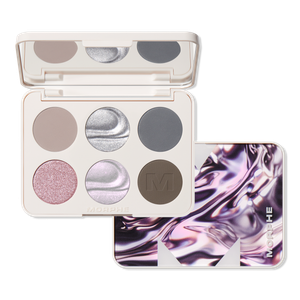 Палитра теней ChromaPlus 6-Pan Eyeshadow Palette Morphe, Cyber Chrome