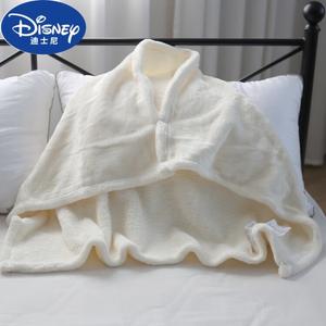 Disney Плед-шаль с пуговицами, 70х100 см, многофункциональный, цвет Cream White