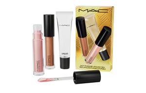 Ограниченный выпуск помады для губ на Рождество 2024 легко растушевывается набор из трех предметов MAC