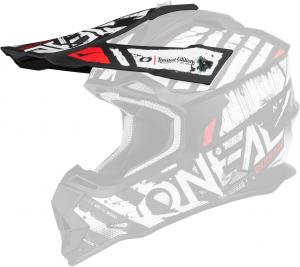 Козырек шлема Oneal 2series glitch, Black/White