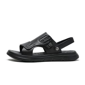 Пляжные шлепанцы мужские AIBAOLUO, черный