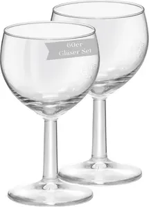 Набор из 60 винных бокалов Ballon Professional объемом 0,1 л, калиброванный Van Well