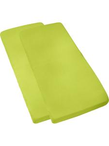 Erwin Müller Комплект из 2 детских простыней из трикотажа, цвет Murnau, яблочно-зеленый