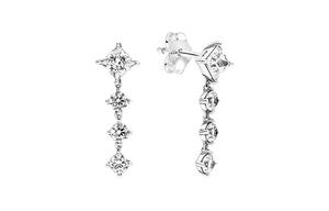Pandora Сережки женские серебряные