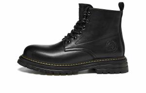 HLA Короткие мужские ботинки Martin, черные