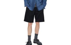 UNIQLO Повседневные шорты унисекс, цвет Black