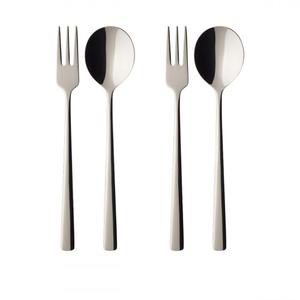 Набор столовых приборов Villeroy & Boch Besteck 4 предмета, серебристый