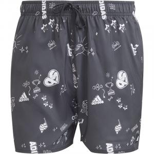 Короткие шорты бренда love clx Adidas, черный