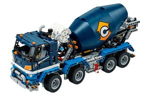 Конструктор Technic, грузовик с бетономешалкой, 1163 детали, 42112 LEGO