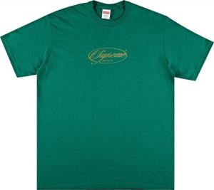 Футболка Supreme Classics Tee 'Light Pine', зеленый