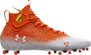 Бутсы Under Armour Spotlight Lux MC 2.0 Team Orange White, оранжевый