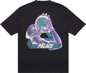 Футболка Palace Tri-Gaine T-Shirt 'Black', черный