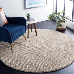 Ковер Safavieh Natura NAT620B круглый, 122х122 см, бежевый