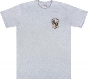 Футболка Supreme Laugh Now Tee 'Ash Grey', серый