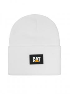 Шапка CAT Footwear Label Cuff 1090026, белый