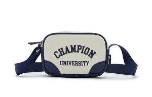 Champion Искусственная кожаная сумка через плечо унисекс темно-синий/синий/темно-коричневый Regular, Blue