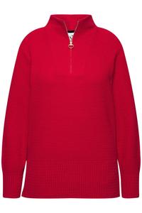 Ulla Popken Свитер в вишнево-красном цвете