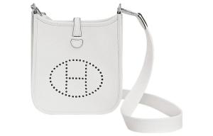 Кожаная плечевая сумка Evelyne Clemence Bullock, мини-кроссбоди для женщин HERMES