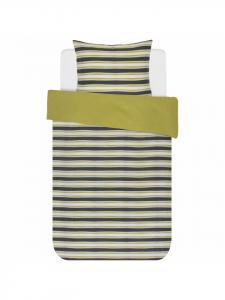 Essenza Постельное белье Lyra зеленого, черного и белого цвета