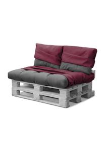 Водонепроницаемые чехлы на подушки-поддоны, 3 шт. Manduria Aspero, цвет Brombeere