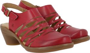 Women's Aqua Vaquetilla Fantasy Sandals In Geranio El Naturalista, Geranio