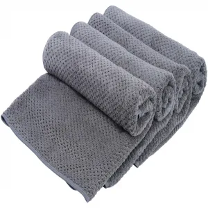 Полотенца OTTO home Parris, разные размеры, идеальны как спортивное полотенце или дорожное полотенце, очень легкие, компактные, быстро сохнут, микрофибра, с вафельным узором Otto Home, антрацит