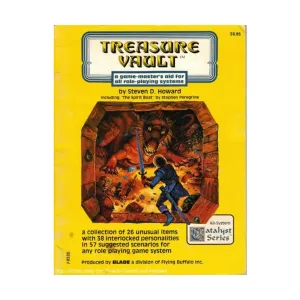 Treasure Vault, Fantasy Supplements (Flying Buffalo), мягкая обложка