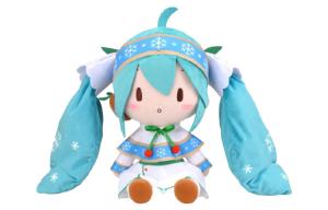 Хацунэ Мику Snow Miku SNOW MIKU 2015 плюшевая кукла высота 30см SEGA