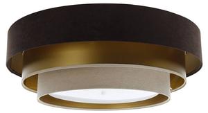 Потолочный светильник BPSKoncept Triniti Elegant, бежевый - коричневый - золотой