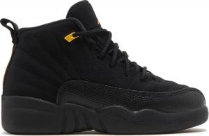 Кроссовки Air Jordan 12 Retro PS Black Taxi, черный