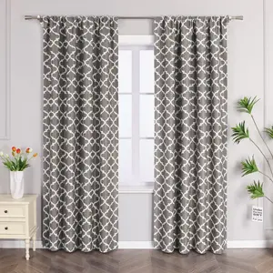 Плотные шторы , плотные, термошторы с карманом для штанги, для спальни и гостиной, серые, 175 x 140 см (В x Ш), 1 шт. Joyswahl