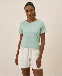 Женская футболка с круглым вырезом из органического хлопка Softspun Pact, синий