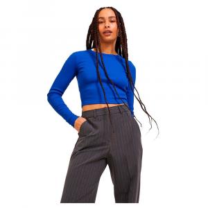 Футболка с длинным рукавом Jack & Jones Feline Rib, синий